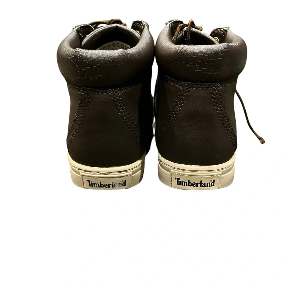 Timberland Dark Brown Leather A181C Lace Up Chukka‎ Shoes Men’s Size 8.5